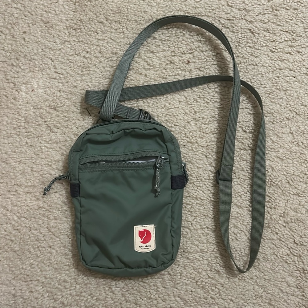 Fjallraven sage green bag